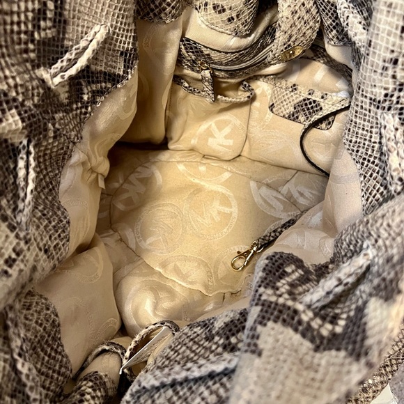 Michael Kors Snakeskin Tote - Picture 3 of 5
